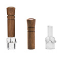 Natural Wood Handmade Fits Regular Cigarettes Mouthpiece Short Cigarette Holder One hitter pipe smoking pipe accessories